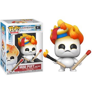 Funko POP Ghostbusters Afterlife Mini Puft On Fire