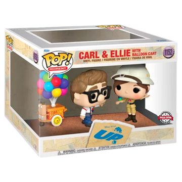Figura POP Disney Pixar Up Carl & Ellie with Balloon Cart Exclusive