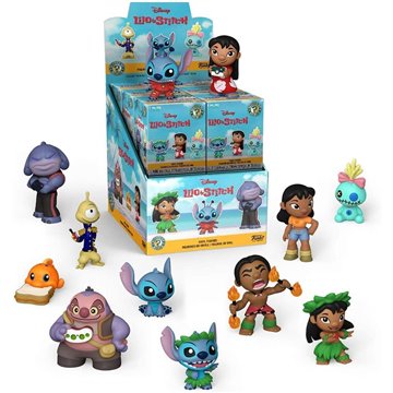 Expositor 12 Figuras Mystery Minis Disney Lilo and Stitch surtido