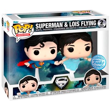 Blister 2 figuras POP DC Comics Superman & Lois Flying Exclusive