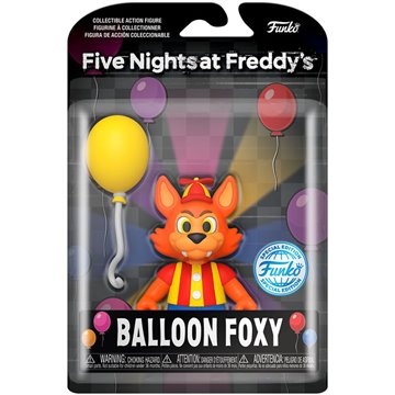 Figura Action Five Nights at Freddys Balloon Foxy Exclusive 12,5cm