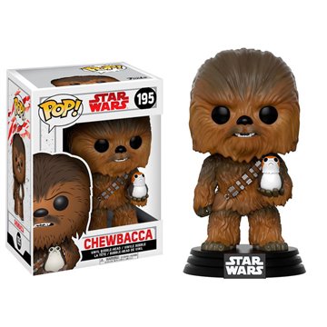 Figura POP Star Wars Chewbacca with Porg