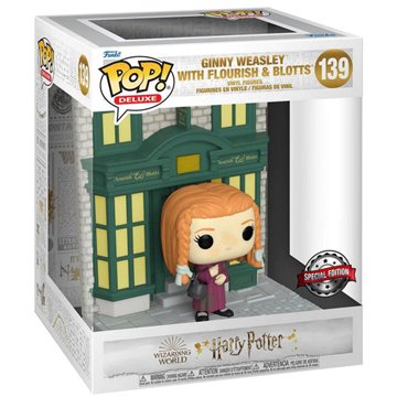 Figura POP Harry Potter Diagon Alley Ginny Weasley Flourish & Blotts Exclusive