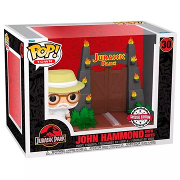 Figura POP Jurassic Park John Hammond Exclusive