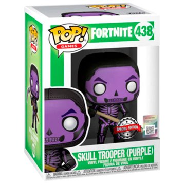 Figura POP Fortnite Skull Trooper Purple Exclusive